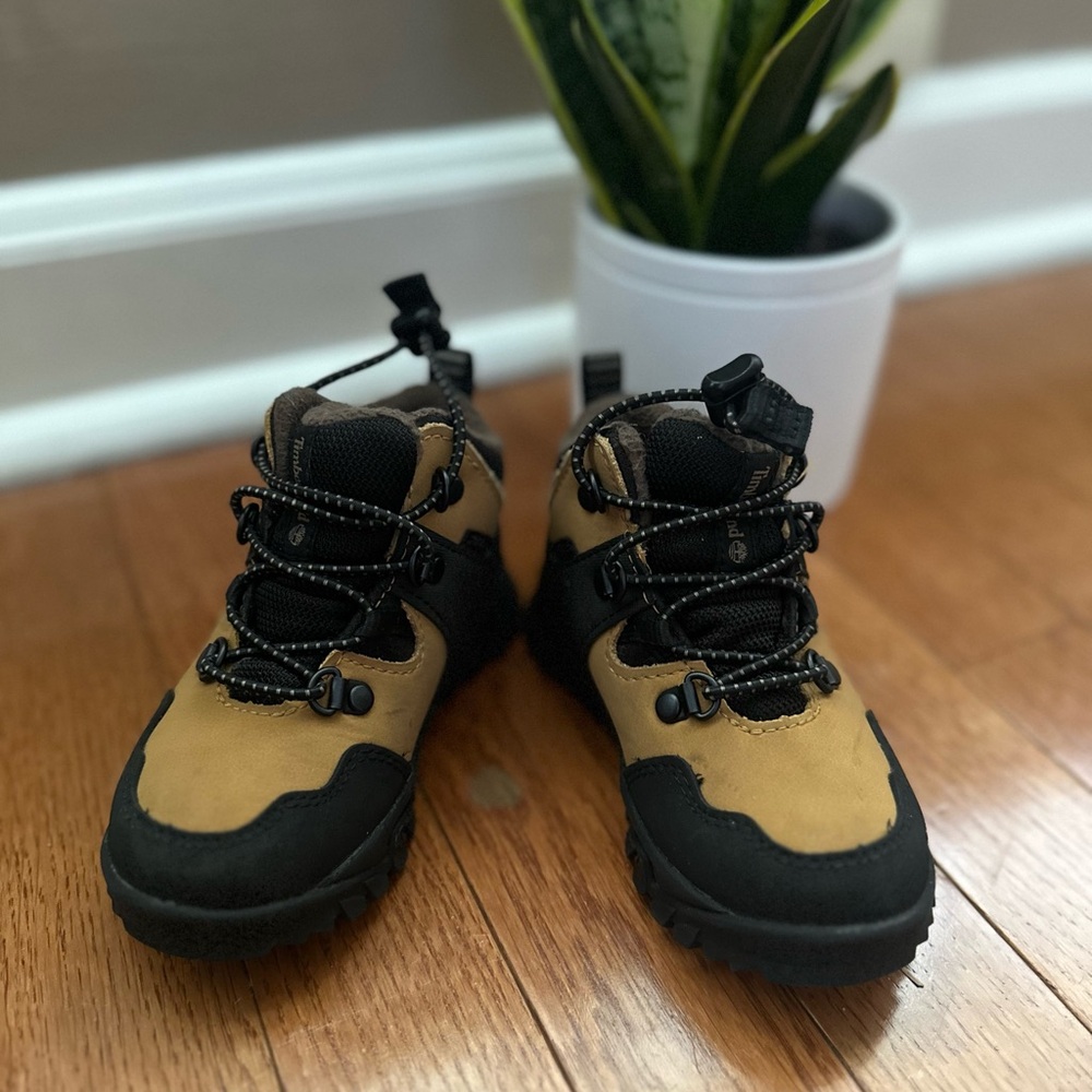 Timberland Kids Boots - Black and Tan